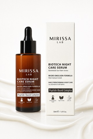 Mirissa Lab Saç Dökülmesi Karşıtı Çoklu Peptit Biotin Kompleksi Hassas Saç Derisi Serumu 50 Ml