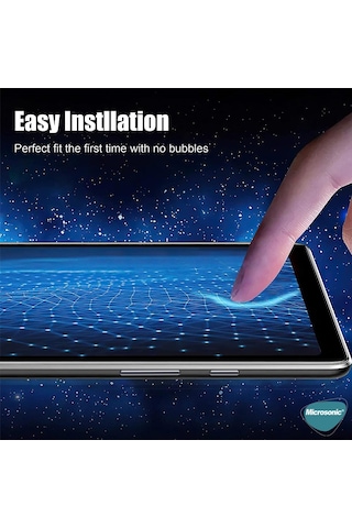 Microsonic Samsung Galaxy Uyumlu Tab S10 Fe Tempered Glass Cam Ekran Koruyucu