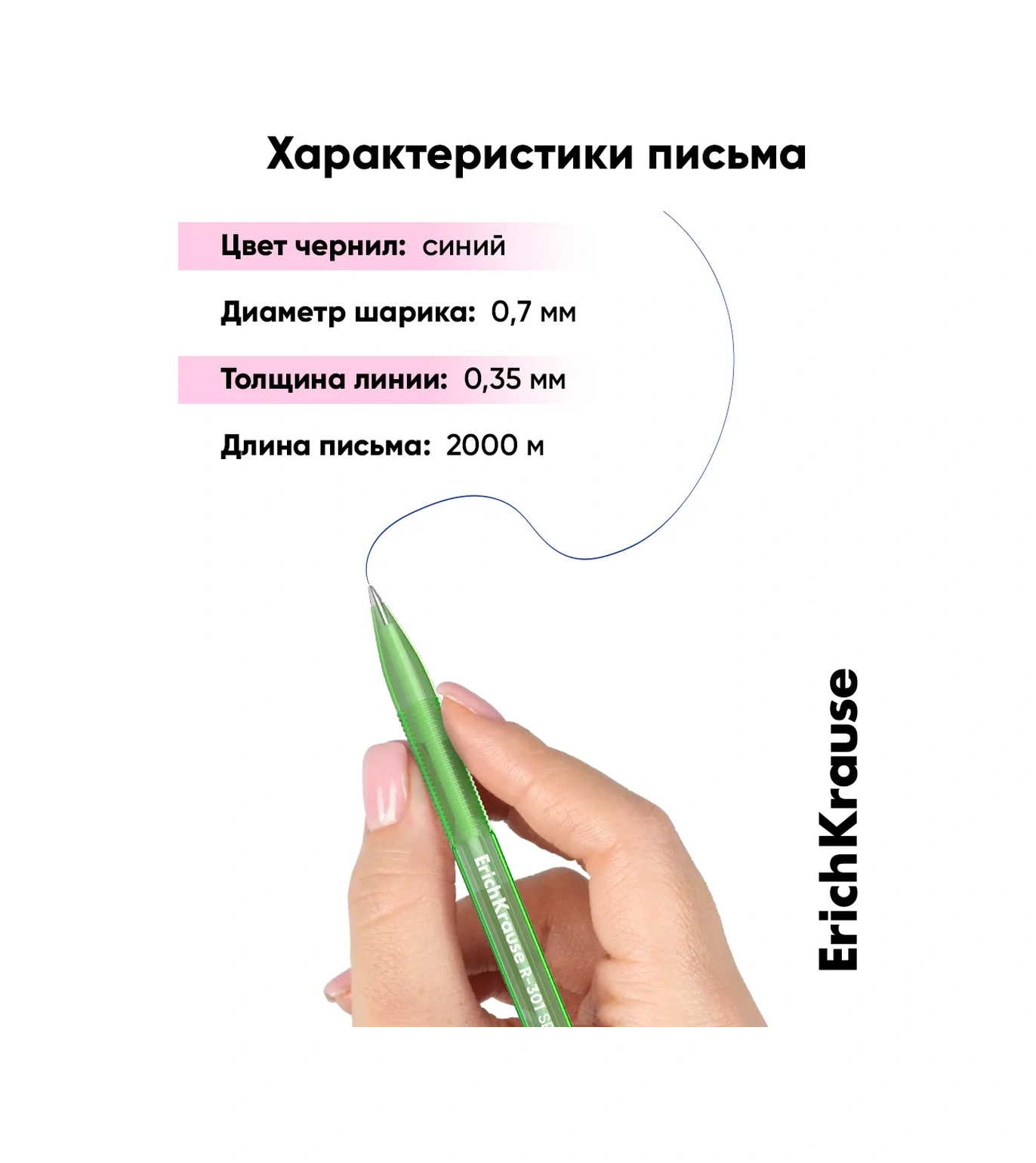 Erichkrause Mavi Tükenmez Kalem Seti 4 Adet 12078072 Mavi