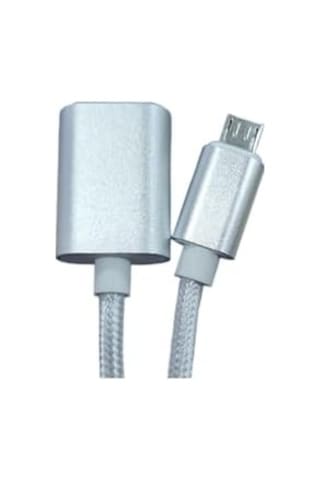 Usb To Micro Usb Cep Telefonu Otg Çevirici Usb Girişi Micro Usb Ye Dönüştürücü Kablo Cable To Micro Otg Usb Tak Çalıştır Hasır