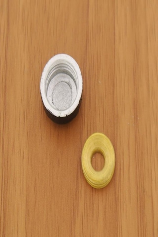 Vida Tapası Mat Siyah 15 MM 50 Adet