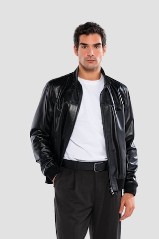 Tamer Tanca Erkek Hakiki Deri Siyah Deri Mont 415 Klj-2575 Erk Dr Mont Y25 Sıyah Derı Siyah