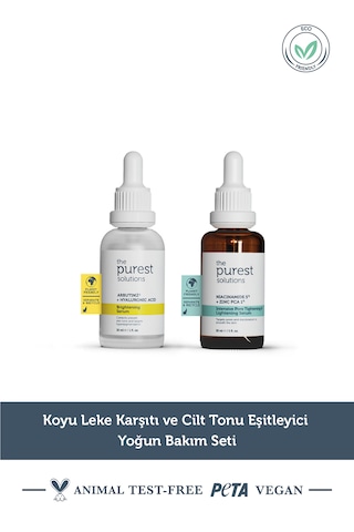 The Purest Solutions Koyu Leke Ve Cilt Tonu Eşitlemeye Yardımc... The Purest Solutions Koyu Leke Ve Cilt Tonu Eşitlemeye Yardımc...