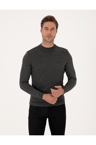 Pierre Cardin Erkek Antrasit Melanj Kazak /triko 50314188-vr081 Antrasit Melanj
