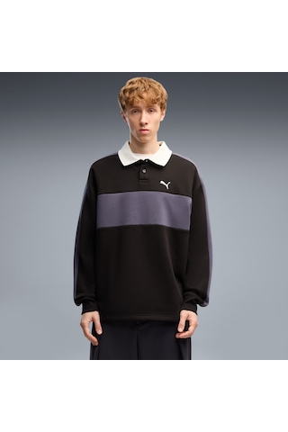 Puma T7 Erkek Siyah Sweatshirt 636728-01