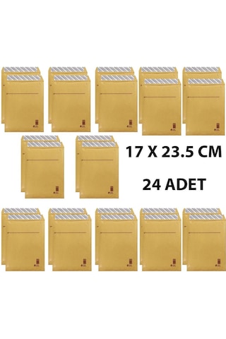 Asil Doğan Hava Kabarcıklı Zarf 3/c 17 X 23,5 Formula 95 Gr. As-9102 - 24 Adet