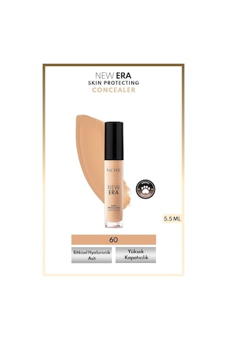 New Era Skin Protecting Concealer Nemli Bitişli Göz Altı Kapatıcısı - 60 Deep Beige