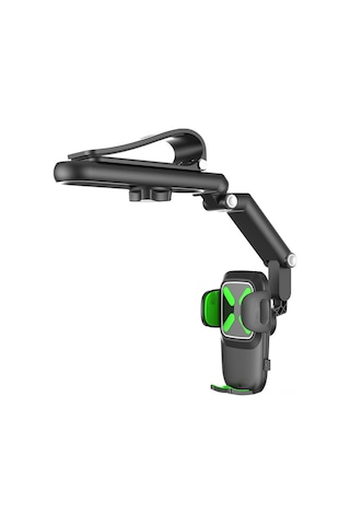 Reedark 360 Dönebilen Evrensel Araç Telefon Tutucu - Güneşlik Klipsli, Şarj Ve Navigasyon İçin Pratik Çözüm