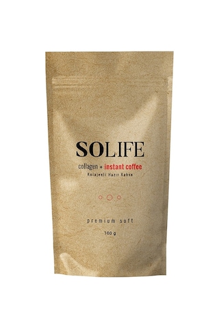 Solife Kolajenli Hazır Kahve Premium Soft 100 G