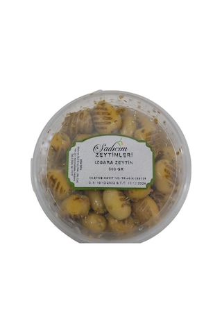 Sadıcım Yeşil Izgara Zeytin 600 Gr Pet Kavanoz