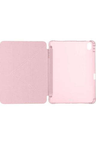 Apple Uyumlu iPad Air 11'' M3 2025 m2 2024 Üçgen Katlanabilir Kalem Şarj Bölmeli Standlı Kılıf Kapaklı
