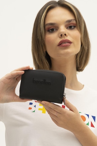 United Colors Of Benetton Benetton Kadın Cüzdan Bnt1303 Siyah Siyah