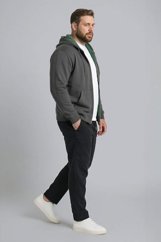 Defacto - Büyük Beden Kapüşonlu Fermuarlı Sweatshirt H2059AX26SP
