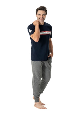 U.S. Polo Assn. U.s Polo Assn. 18788 Erkek Kısa Kollu Paçası Bantlı Pijama Takımı-lacivert Lacivert
