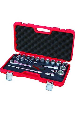 İzeltaş 1113 Lokma Anahtar Takımı 1/2' Altı Köşe 24 Parça – 1113002024 İzeltaş 1113 Lokma Anahtar Takımı 1/2' Altı Köşe 24 Parça – 1113002024