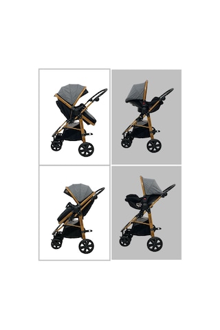 Bebegold Travel Sistem Pusetli Çift Yönlü Seyahat Sistem Bebek Arabası