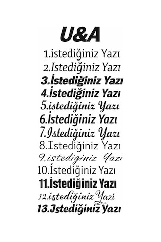 Motorsiklet Depo Yazı Sticker Model 3 30x3