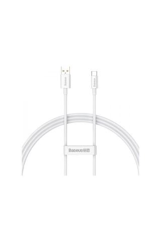 Baseus Super Şarj Kopmaz Kablo 100W Type-C Şarj Kablosu 480Mbps Veri Aktarım Kablosu USB to Type-C