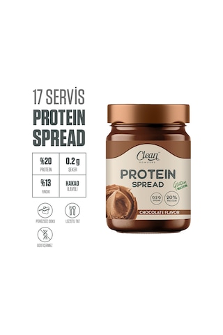 Clean Powders Protein Spread 350 Gr Çikolata 3 Adet