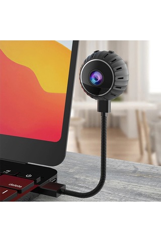 Geeksen Ev Güvenliği Mini Kamera, Hareket Algılama Ve Ir Gece Görüşü, Kablosuz Bataryalı, Hd Video Kayıt, Bebek/pet İzleyici