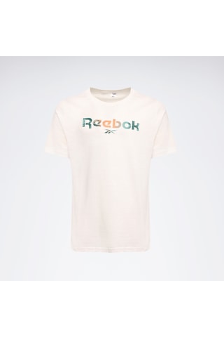 Reebok Sumth Tee Erkek Beyaz Tişört Beyaz