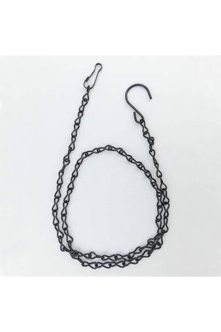 Xindoker 5'li Paket Gümüş Askı Zincirleri, 9.5 İnç, Çiçek Saksıları, Kuş Yemlikleri, Süsler İçin Ayarlanabilir Bahçe Ve İç Mekan Asma Aletleri Gümüş