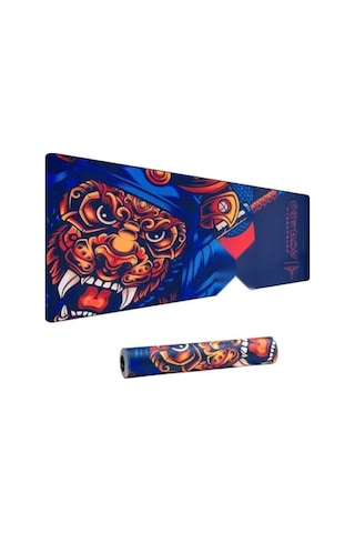 Dayanıklı Oyun Mouse Pad - 90x40 Cm, Dikişli Kenar