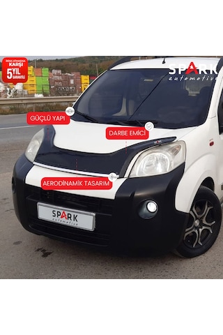 Citroren Nemo 2007-2016 Yılı Arası Uyumlu Kaput Rüzgarlığı 4mm