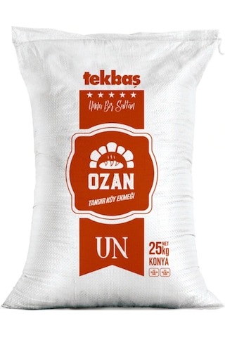 Tekbaş Un Tandır ve Köy Ekmeği Unu 25 KG