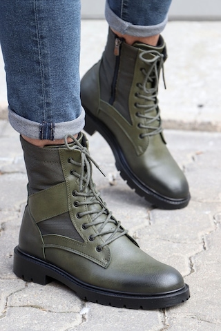 Vojo C756 Sıcak Astarlı Fermuarlı Erkek Bot Postal 2 Renk Haki