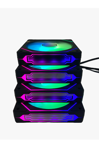 Gameforce Infınıty Pro 4x120mm A-rgb Kasa Fanı 120x120x25mm