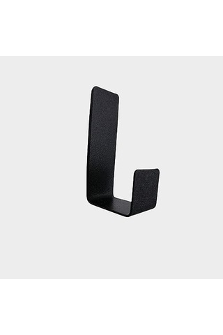 Yapışkanlı Askılık Kapı Arkası Bornoz Askılığı Yapışkanlı Mutfak Banyo Askılığı Havlu Askılığı Elbise Askılığı 4'lü Set 3m Yapışkanlı Tasarım Siyah