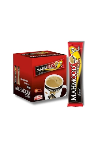 Mahmood 3ü1 Arada Hazır Kahve 48 Adet X 18 Gr
