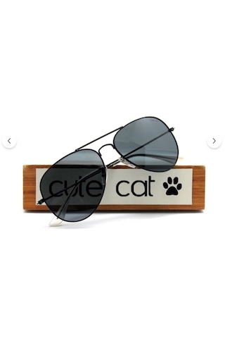 Cute Cat Ccav3025 Siyah Unisex Güneş Gözlüğü