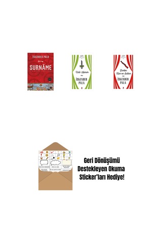 Surnâme - Bir Osmanlı Mâcerası + Vali Hanım Ciltli + Darbe: Kan Ve Sultan Ciltli + Okuma Sticker'ları