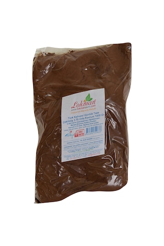 Lokman Avm Türk Kahvesi Günlük Taze Çekilmiş 3.75 Orta Kavrum 1 KG Paket
