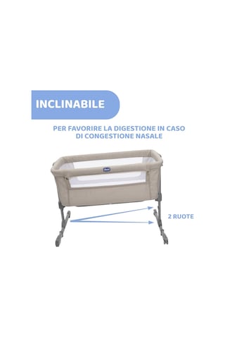Next2me Essential Crib - Dune Relux Bej