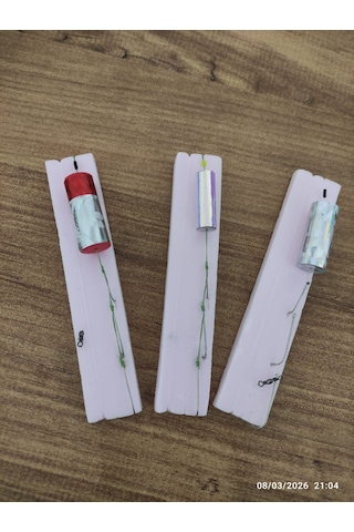 Canpari El Yapımı Lüfer Çapari Şamandıralı - 3lü Set