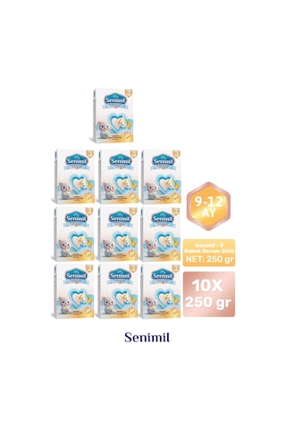Senımıl 3 Bebek Devam Sütü 250 G 10 Adet