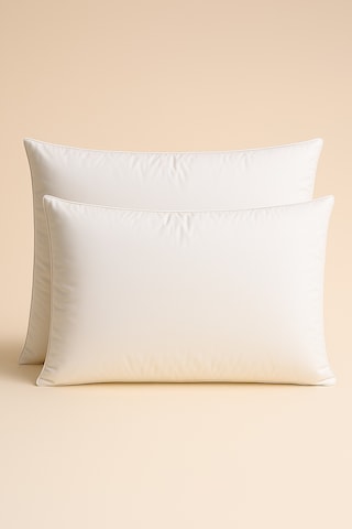 2 Adet %100 Kaz Tüyü 20 Gıdık Yastık Alçak Yatış 50x70 Elizza