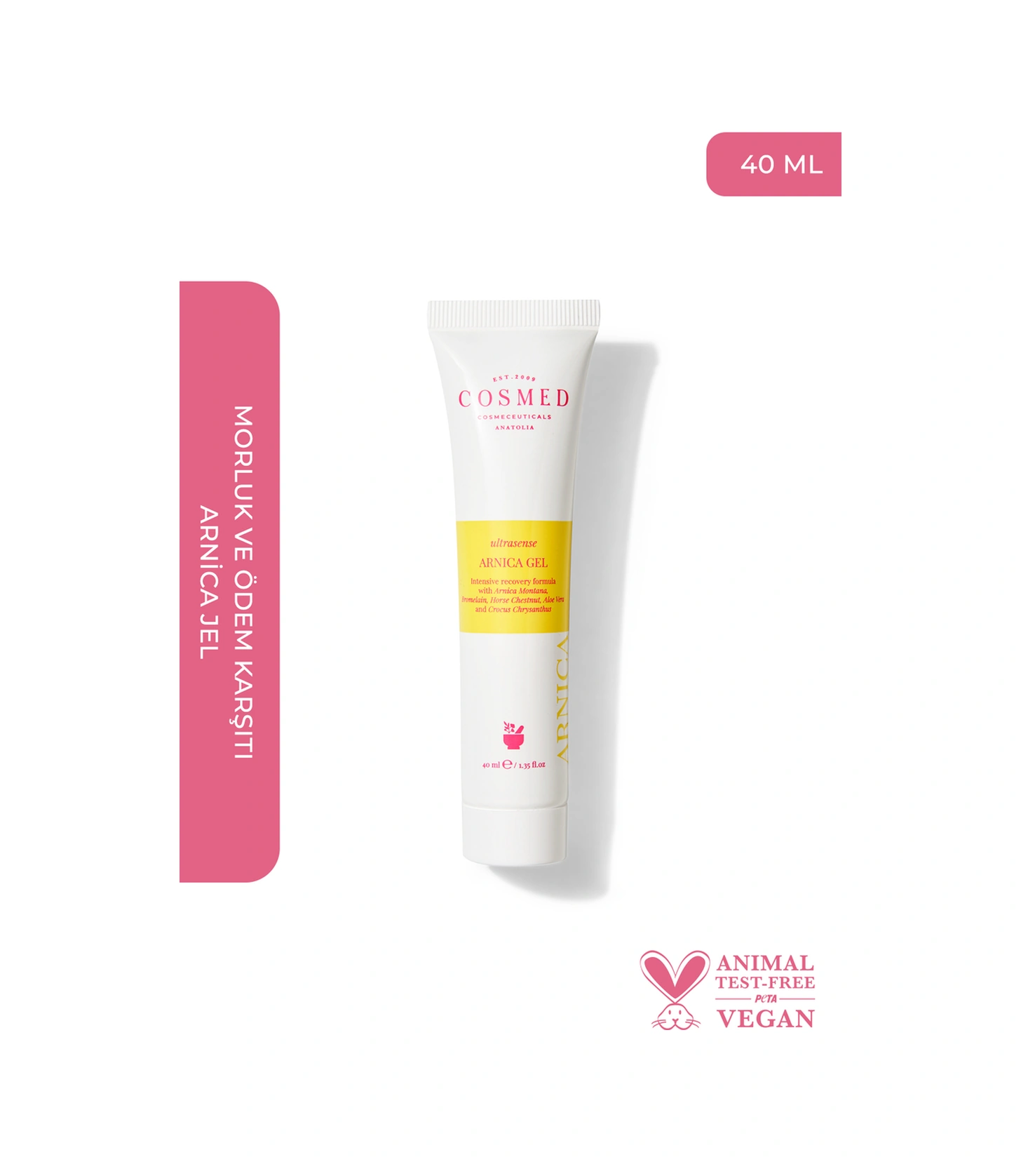 Cosmed Ultrasense Arnica Jel - Morluk Ve Ödem Giderici 40 ML