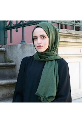 Hediyelik Seccade, İnci Tesbih, Pamuklu Şal, Asetat Kutulu 26 23 Set Yeşil