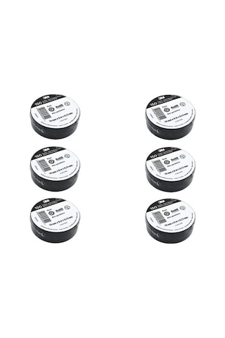 3m Siyah İzole Elektrik Bantı 10 Lu 0,13mmx19mmx9,14metre