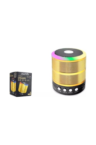 Auris Kln190 Bluetooth Speaker Mini Işıklı Bt 5.1 Şarjlı