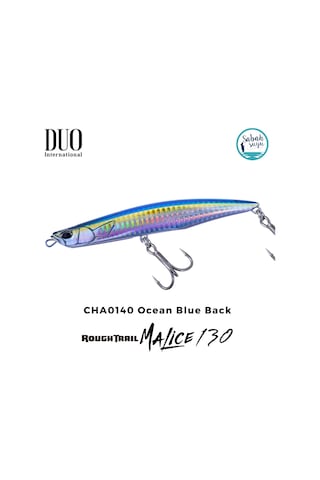 Duo Rough Trail Malice 130 Cha0140 Ocean Blue Back Sahte Balık