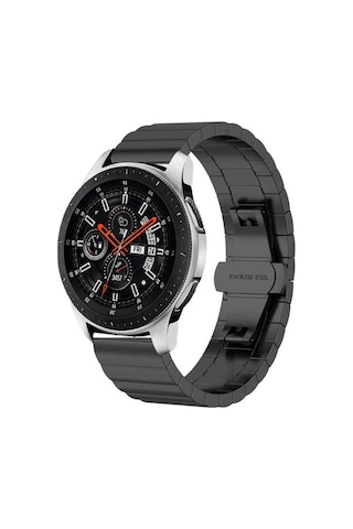 Huawei Watch Gt 3 42mm Uyumlu Krd-16 Metal Frm Kordon Siyah