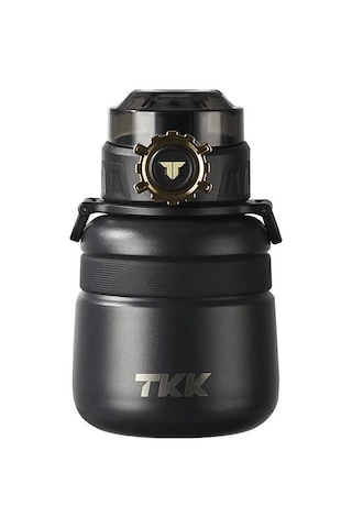 Tkk Çelik Çocuk Matarası 600 Ml Siyah Panter
