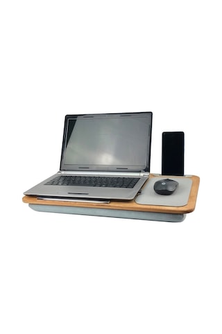 Laptop Sehpa Taşınabilir Minderli Kolay Taşınabilir Çalışma Masas