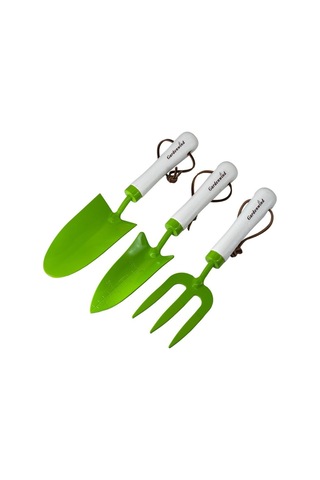 Gardenwind P2262003 Yeşil 3Lü Bahçe Seti Dar Kürek Geniş  Kürek