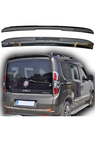 Fiat Doblo Piano Black Boyalı Spoiler Abs Plastik 2012-2020